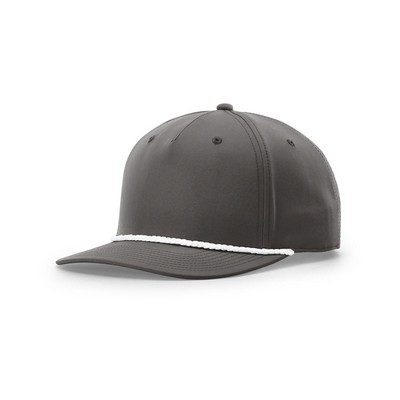 Richardson 258 5-Panel Classic Performance Rope Cap with Patch of Choice