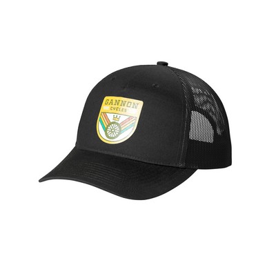 Port Authority® Snapback Five-Panel Trucker Cap