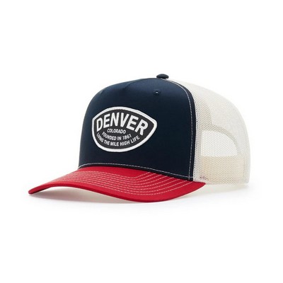 Richardson Five Panel Champ Trucker Hat