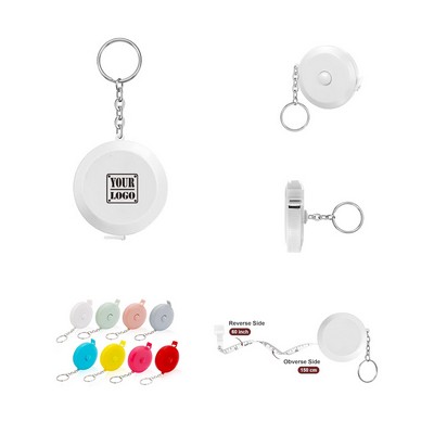 Portable Tape Measure Keychain