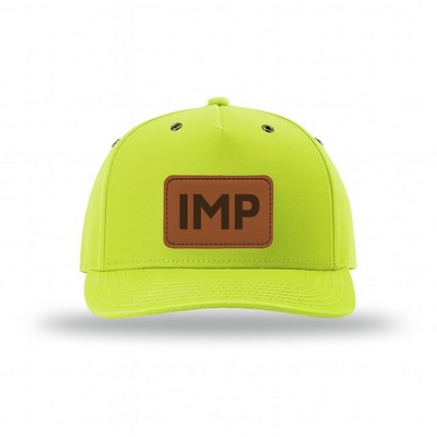 Richardson Burnside Hat W/Leather Patches Or Embroidery