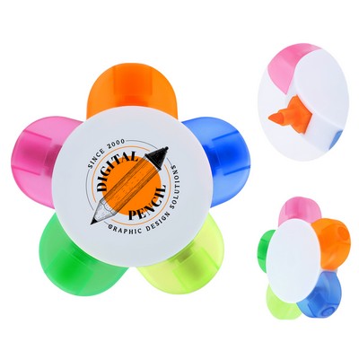 5-Color Flower Highlighter