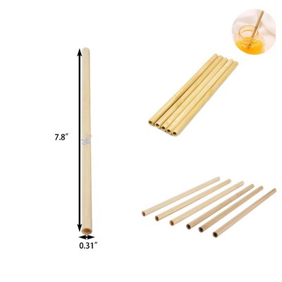 Eco-Friendly Bamboo Sipping Straws