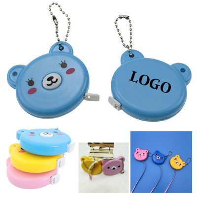 60-Inch Retractable Bear-Shaped Tape Measure